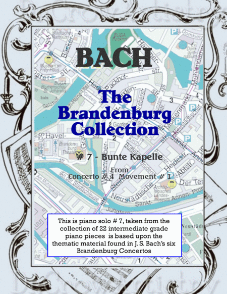 Free Sheet Music The Brandenburg Piano Solo Collection 7 Bunte Kapelle