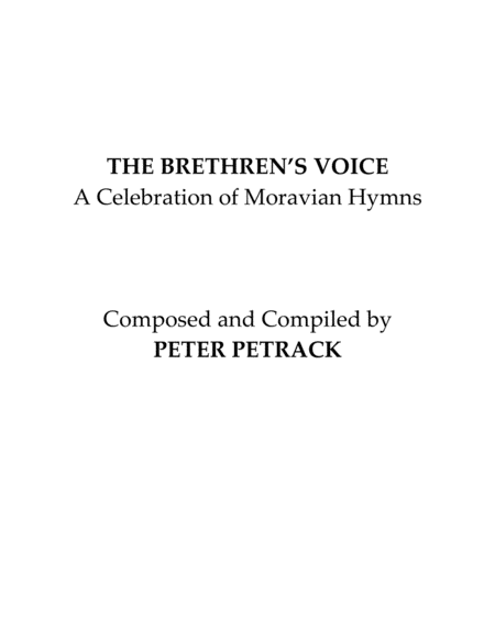 The Brethrens Voice Sheet Music