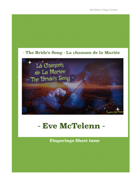 The Brides Song La Chanson De La Marie Argt By Eve Mctelenn Only Score Sheet Music