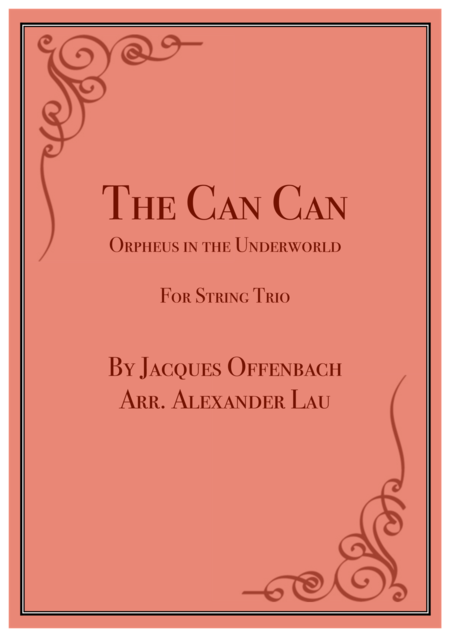 Free Sheet Music The Can Can Orpheus In The Underworld