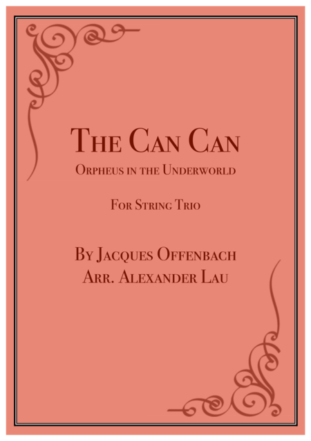 The Can Can Orpheus In The Underworld Sheet Music