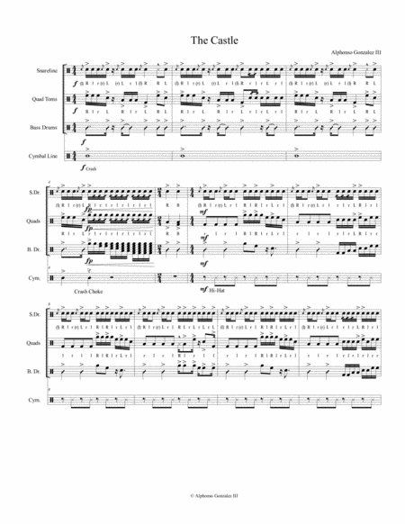 Free Sheet Music The Castle