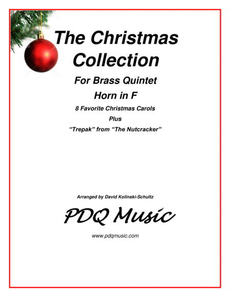 The Christmas Collection For Brass Quintet Horn In F Sheet Music