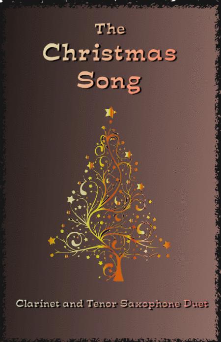 The Christmas Song Chestnuts Roasting On An Open Fire For Clarinet And Tenor Saxophone Duet Sheet Music