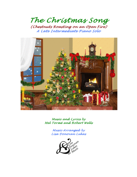 The Christmas Song Chestnuts Roasting On An Open Fire For Solo Piano Sheet Music