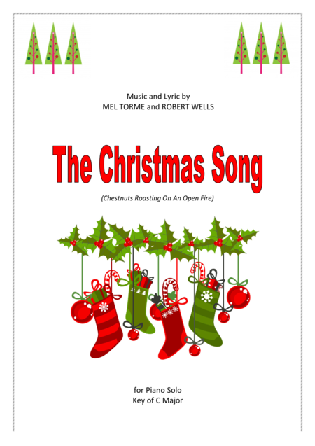 The Christmas Song Piano Solo C Major Sheet Music