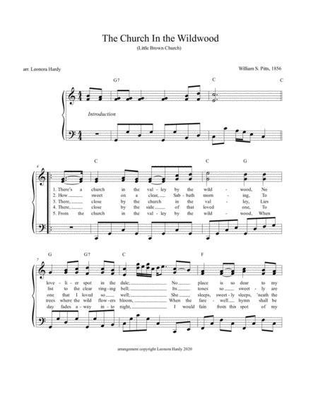 The Church In The Wildwood Little Brown Church Sheet Music