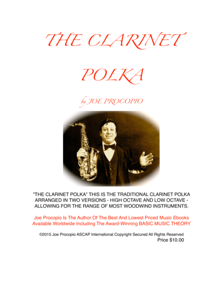 The Clarinet Polka Sheet Music