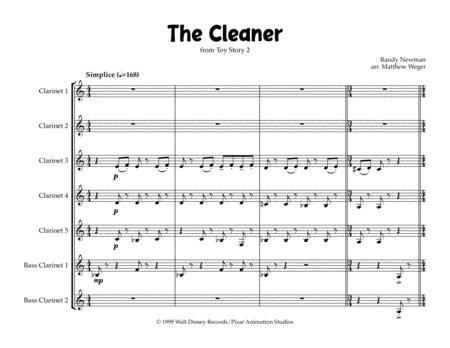 The Cleaner Clarinet Ensemble Sheet Music