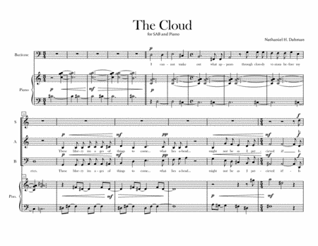 The Cloud Sheet Music