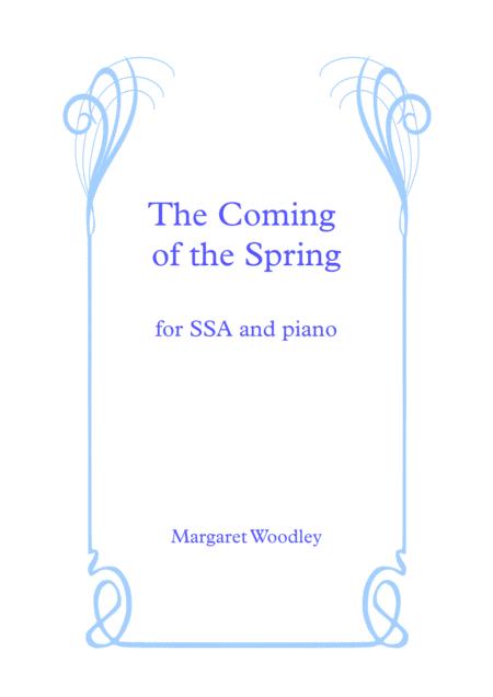 Free Sheet Music The Coming Of The Spring Ssa Piano