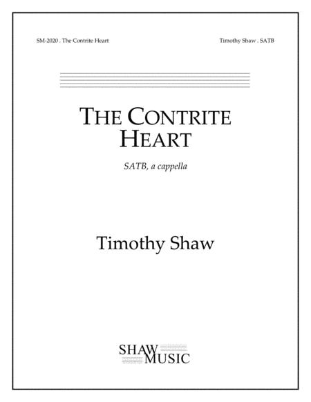 The Contrite Heart Sheet Music