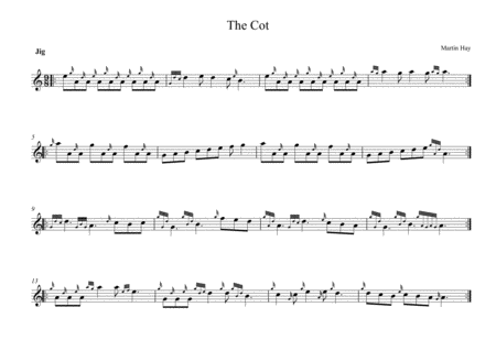 Free Sheet Music The Cot