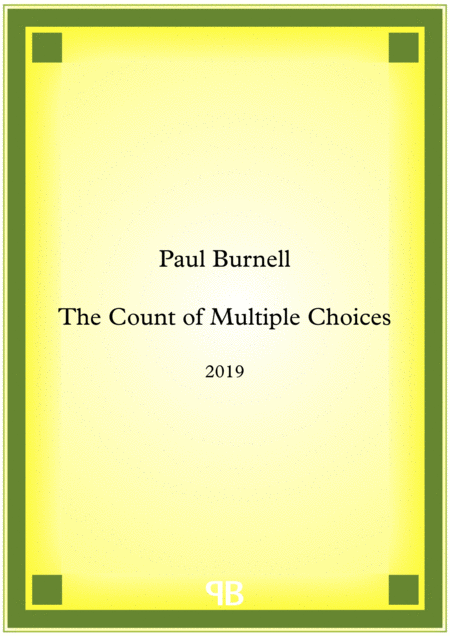 The Count Of Multiple Choices Sheet Music