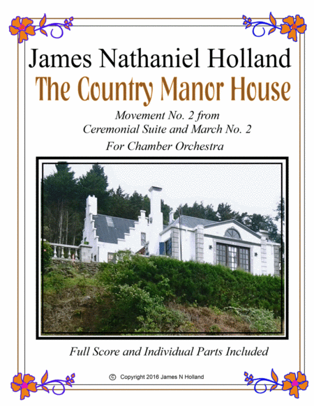 The Country Manor House For Chamber Orchestra Sheet Music
