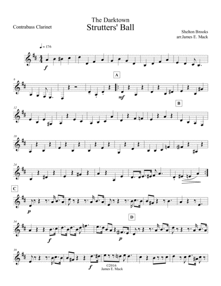 The Darktown Strutters Ball Sheet Music