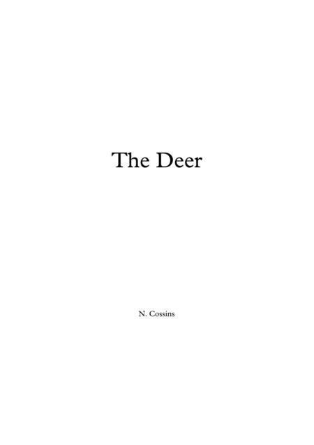 The Deer Original Orchestral Composition Sheet Music