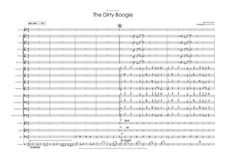 The Dirty Boogie Brian Sezter Version Sheet Music