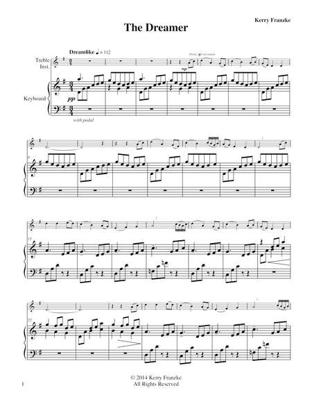 The Dreamer Sheet Music