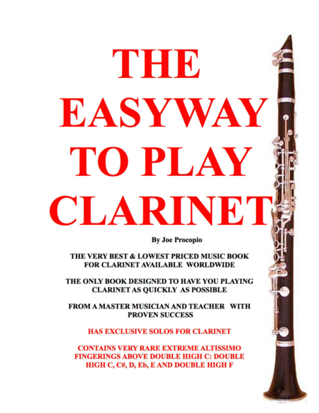 The Easy Way To Play Clarinet Sheet Music