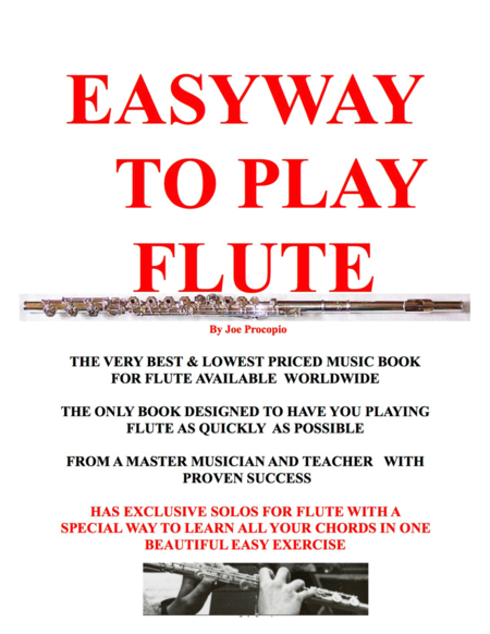 The Easyway To Play Flute Sheet Music