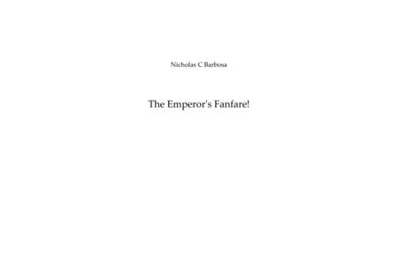 The Emperors Fanfare Sheet Music