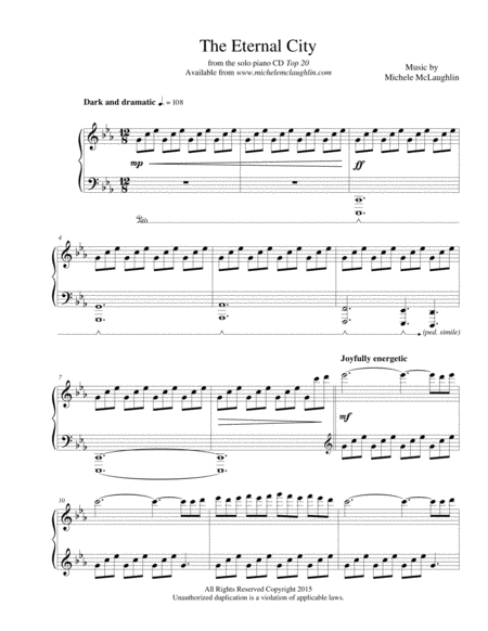 The Eternal City Sheet Music