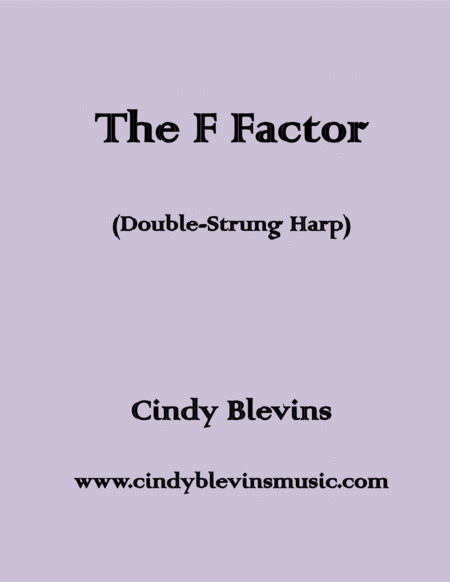 The F Factor An Original Solo For Double Strung Harp Sheet Music