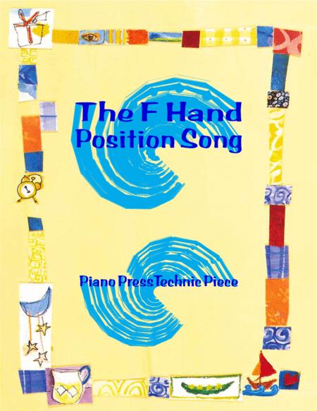 Free Sheet Music The F Hand Position Song