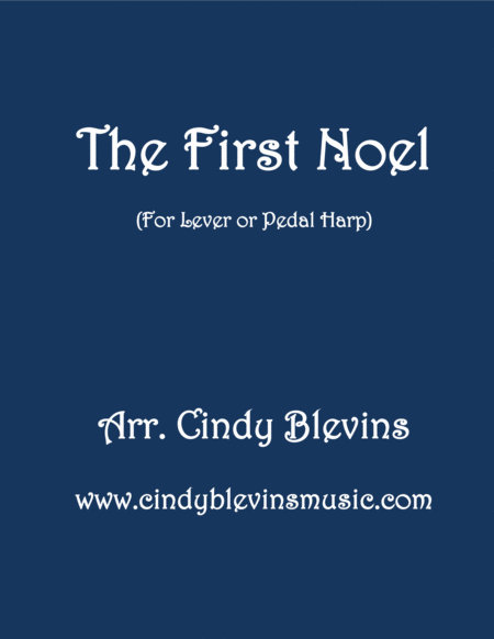 The First Noel Arranged For Lever Or Pedal Harp Sheet Music