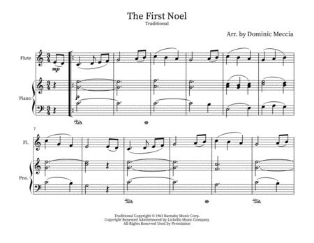 The First Noel Flute And Piano Sheet Music