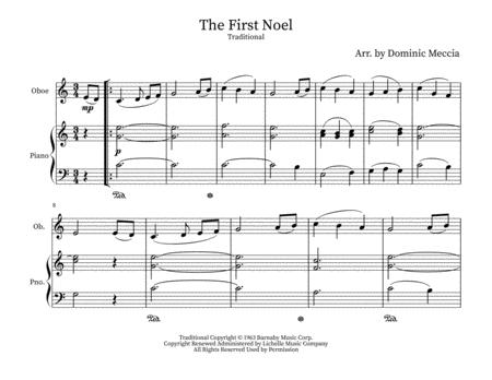 The First Noel Oboe And Piano Sheet Music