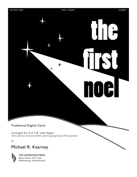 The First Noel Satb Organ Sheet Music