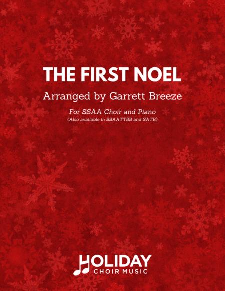 Free Sheet Music The First Noel Ssa