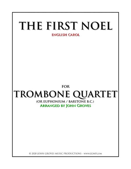 The First Noel Trombone Quartet Sheet Music