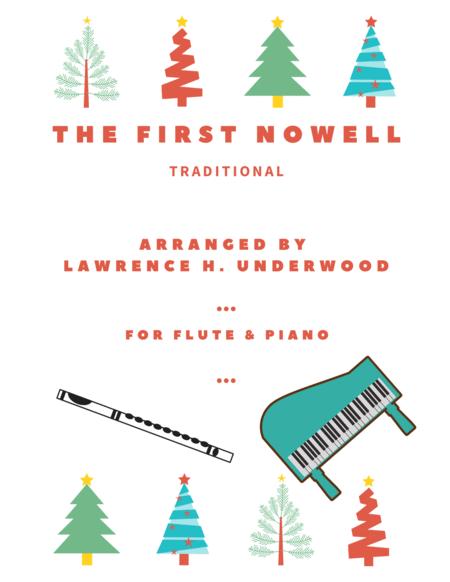 Free Sheet Music The First Nowell For Solo Flute