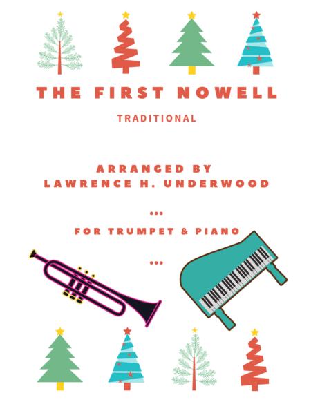 Free Sheet Music The First Nowell For Solo Trumpet