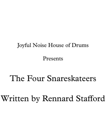 Free Sheet Music The Four Snareskteers