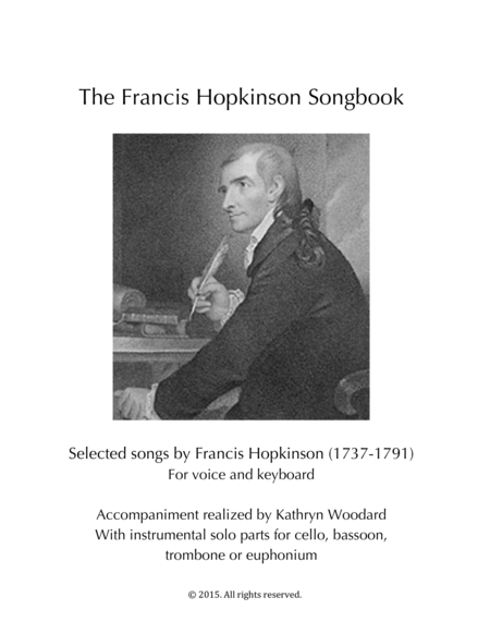 The Francis Hopkinson Songbook Bass Instr Solos Sheet Music