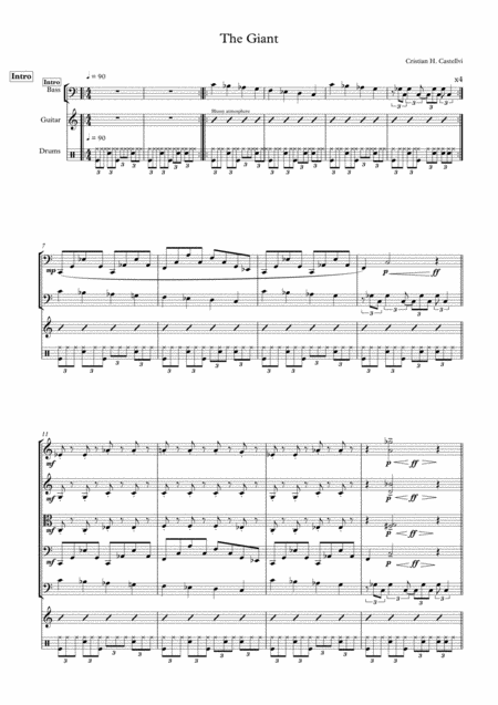 Free Sheet Music The Giant