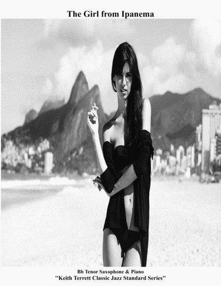 The Girl From Ipanema For Bb Tenor Saxophone Piano Sheet Music