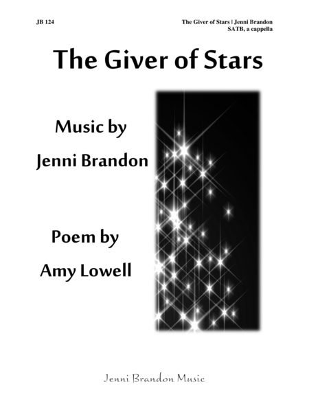 Free Sheet Music The Giver Of Stars