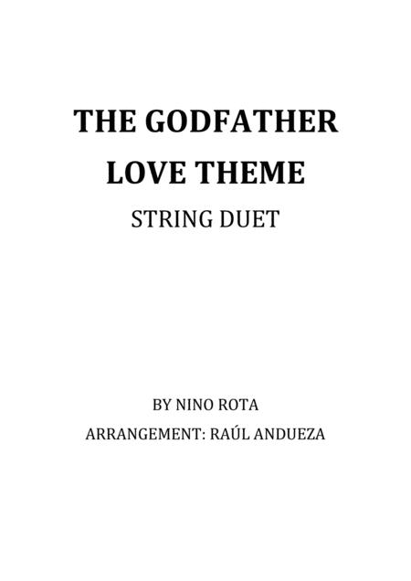 The Godfather Love Theme String Duet Sheet Music