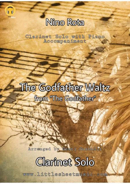 The Godfather Waltz Clarinet Solo Sheet Music