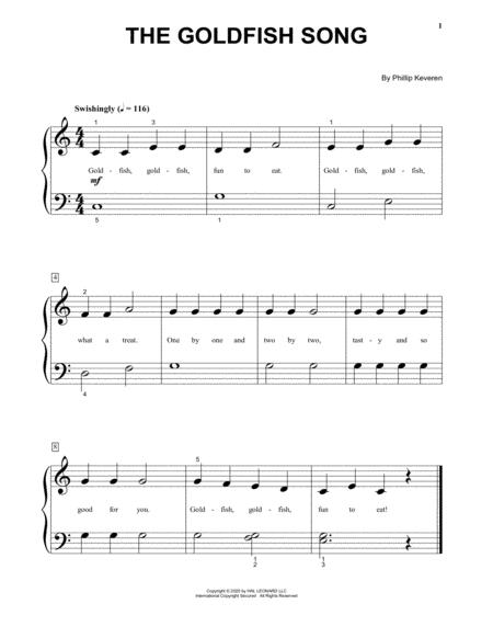 The Goldfish Song Sheet Music