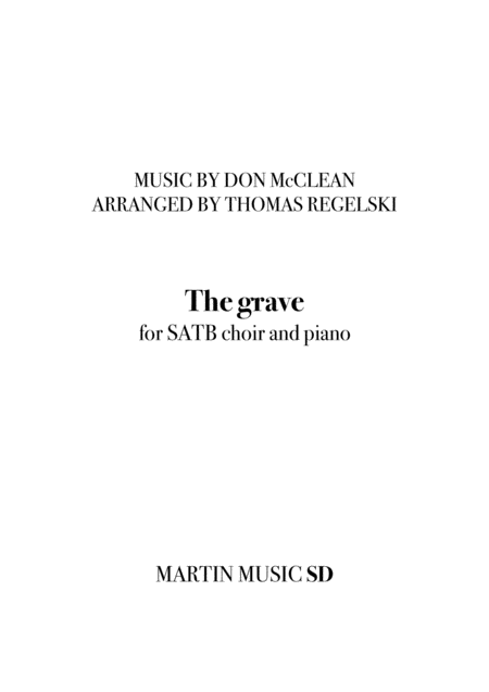 The Grave Sheet Music