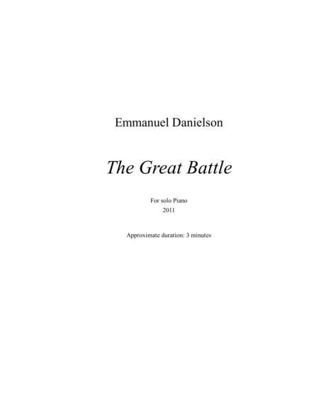 The Great Battle Sheet Music