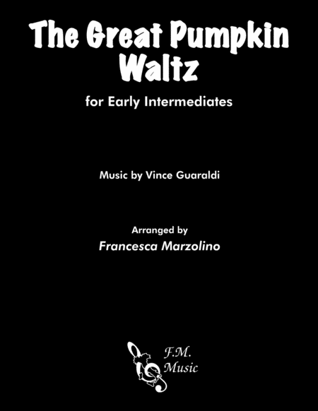 The Great Pumpkin Waltz Early Intermediate Piano Sheet Music