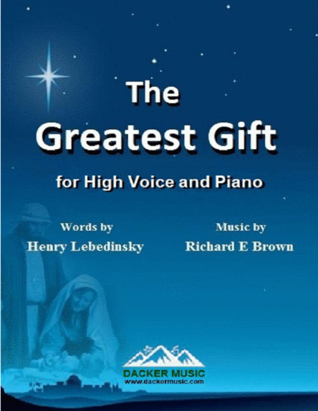 Free Sheet Music The Greatest Gift Solo