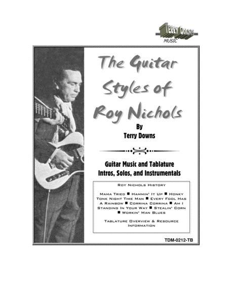 The Guitar Styles Of Roy Nichols Music Score And Tablature Sheet Music